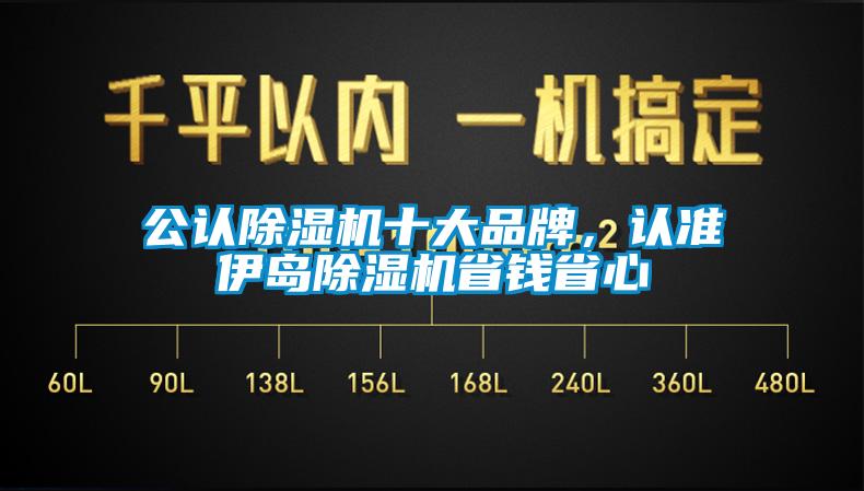 公認除濕機十大品牌，認準伊島除濕機省錢省心
