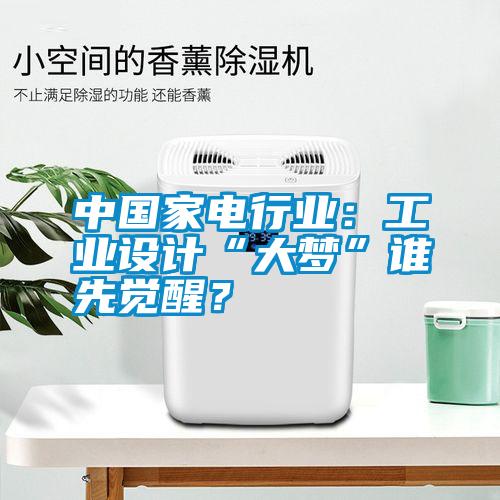 中國家電行業(yè)：工業(yè)設(shè)計“大夢”誰先覺醒？