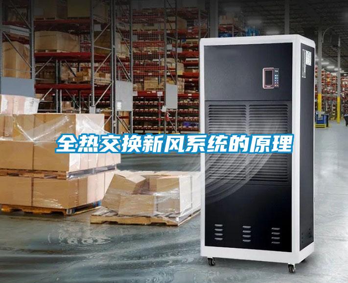 全熱交換新風系統(tǒng)的原理