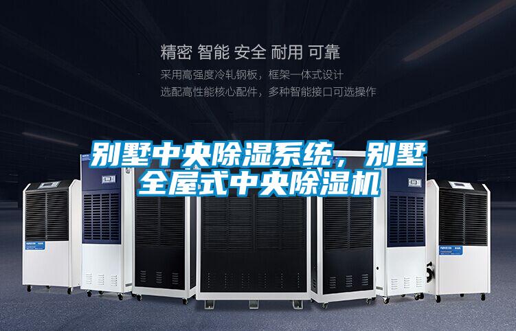 別墅中央除濕系統(tǒng)，別墅全屋式中央除濕機