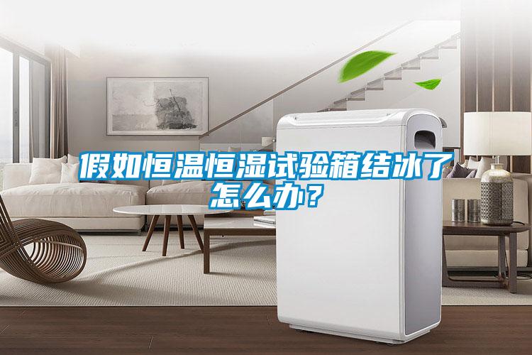 假如恒溫恒濕試驗箱結(jié)冰了怎么辦？