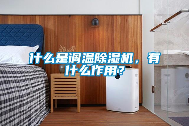 什么是調(diào)溫除濕機,有什么作用?