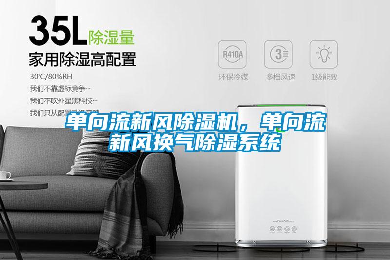 單向流新風除濕機，單向流新風換氣除濕系統(tǒng)