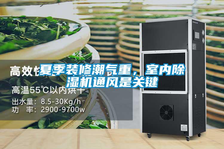 夏季裝修潮氣重，室內(nèi)除濕機(jī)通風(fēng)是關(guān)鍵