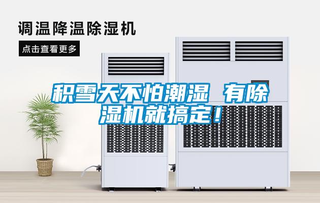 積雪天不怕潮濕 有除濕機(jī)就搞定！
