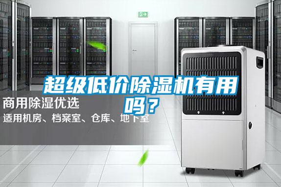 超級低價除濕機(jī)有用嗎？