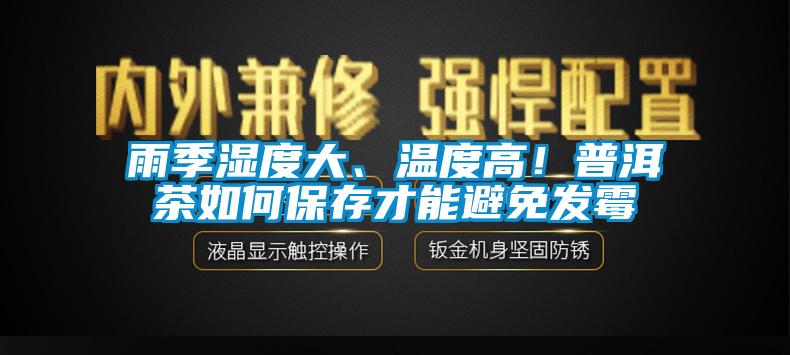 雨季濕度大、溫度高！普洱茶如何保存才能避免發(fā)霉