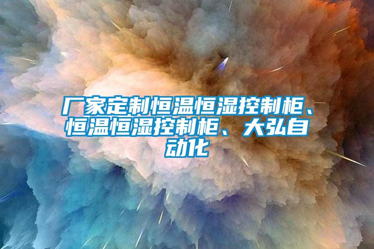 廠家定制恒溫恒濕控制柜、恒溫恒濕控制柜、大弘自動(dòng)化