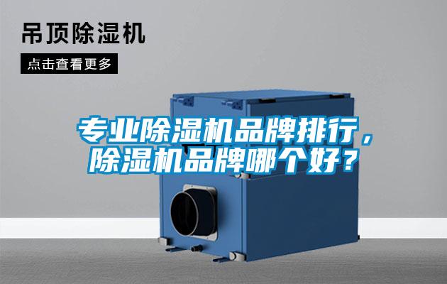 專業(yè)除濕機品牌排行，除濕機品牌哪個好？