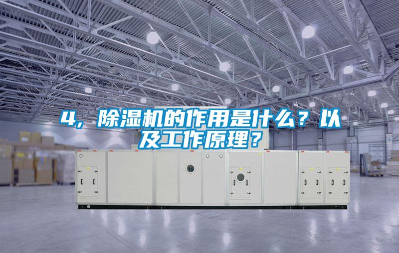 4, 除濕機的作用是什么？以及工作原理？
