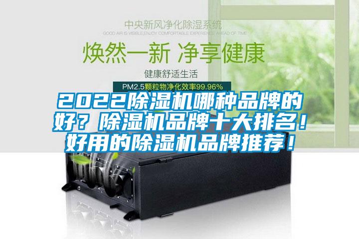 2022除濕機(jī)哪種品牌的好？除濕機(jī)品牌十大排名！好用的除濕機(jī)品牌推薦！