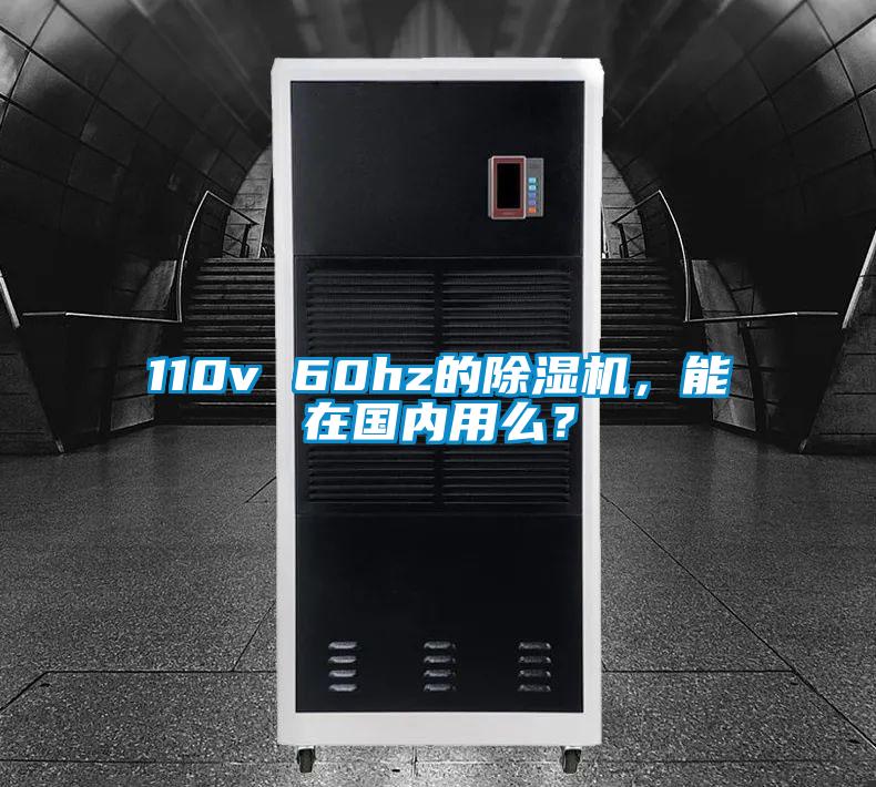 110v 60hz的除濕機，能在國內用么？