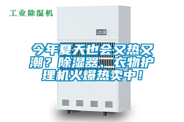 今年夏天也會又熱又潮？除濕器、衣物護理機火爆熱賣中！