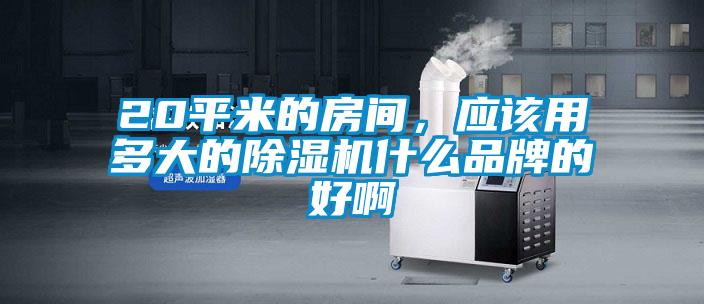 20平米的房間，應(yīng)該用多大的除濕機什么品牌的好啊