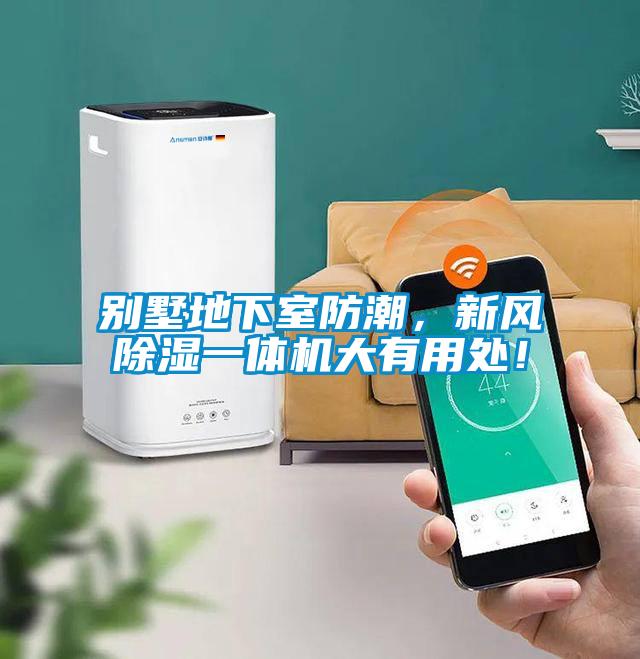 別墅地下室防潮，新風除濕一體機大有用處！