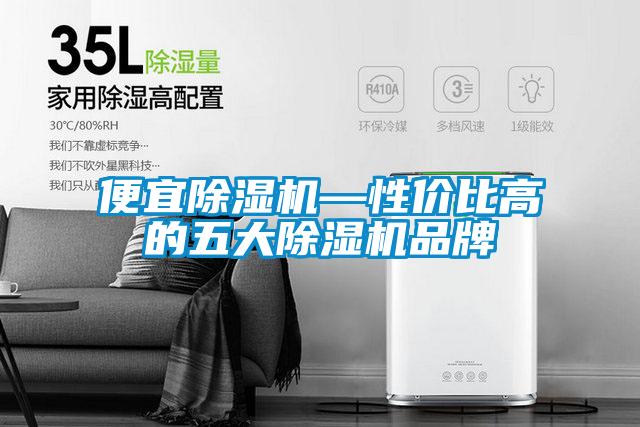 便宜除濕機(jī)—性價比高的五大除濕機(jī)品牌