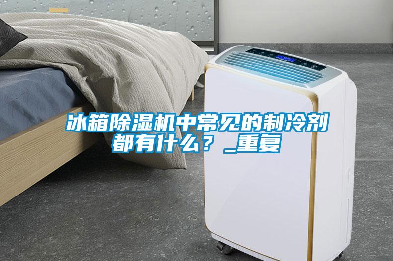 冰箱除濕機(jī)中常見的制冷劑都有什么？_重復(fù)