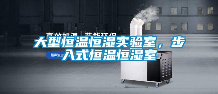 大型恒溫恒濕實(shí)驗(yàn)室，步入式恒溫恒濕室