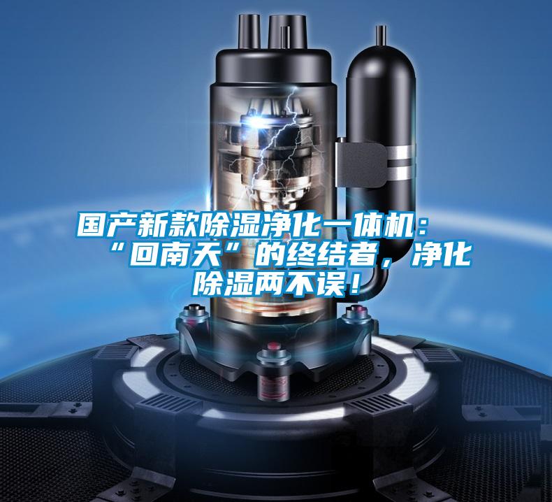 國產(chǎn)新款除濕凈化一體機(jī)：“回南天”的終結(jié)者，凈化除濕兩不誤！
