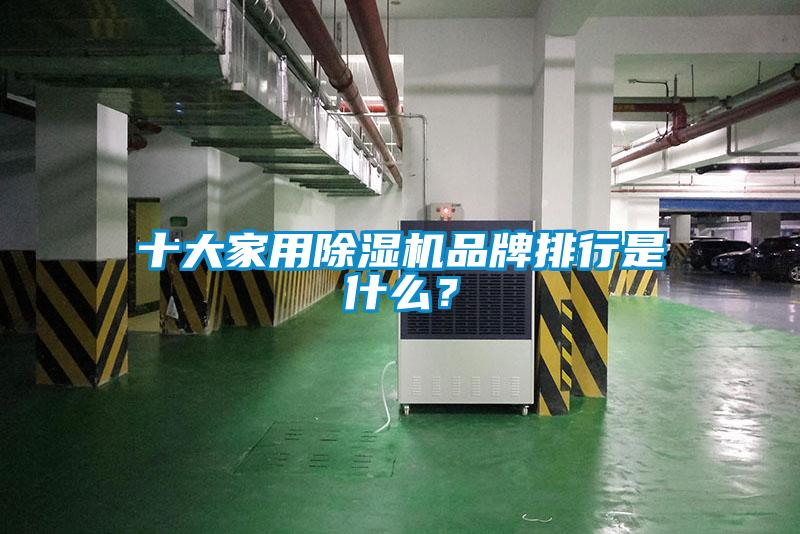 十大家用除濕機(jī)品牌排行是什么？