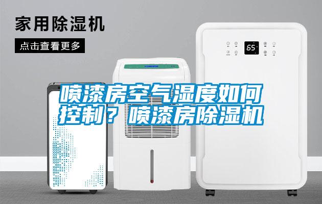 噴漆房空氣濕度如何控制？噴漆房除濕機