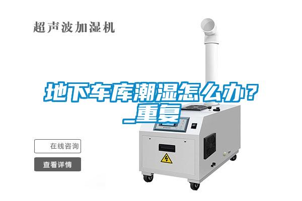 地下車庫潮濕怎么辦？_重復