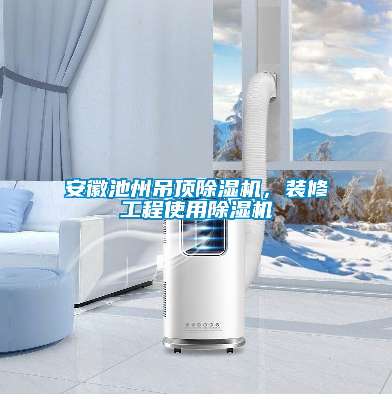 安徽池州吊頂除濕機(jī)，裝修工程使用除濕機(jī)