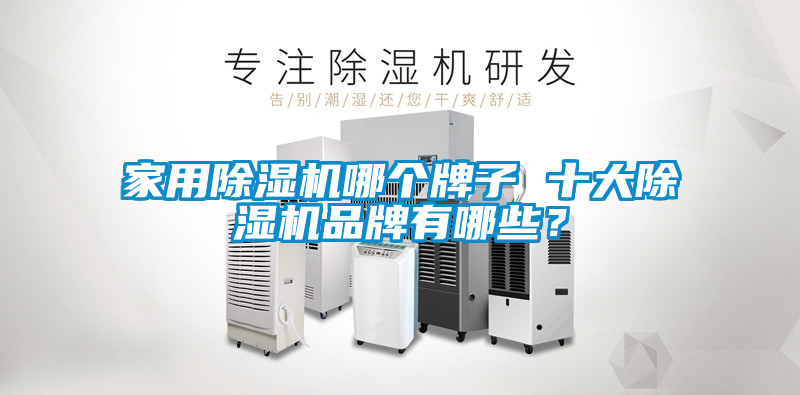 家用除濕機哪個牌子 十大除濕機品牌有哪些？