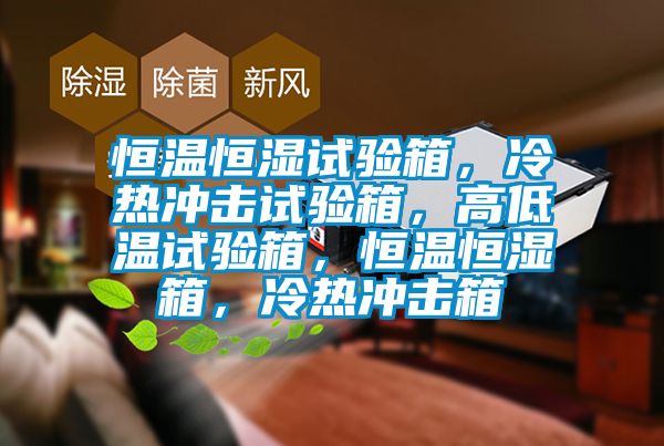 恒溫恒濕試驗(yàn)箱，冷熱沖擊試驗(yàn)箱，高低溫試驗(yàn)箱，恒溫恒濕箱，冷熱沖擊箱