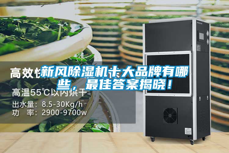 新風(fēng)除濕機(jī)十大品牌有哪些，最佳答案揭曉！