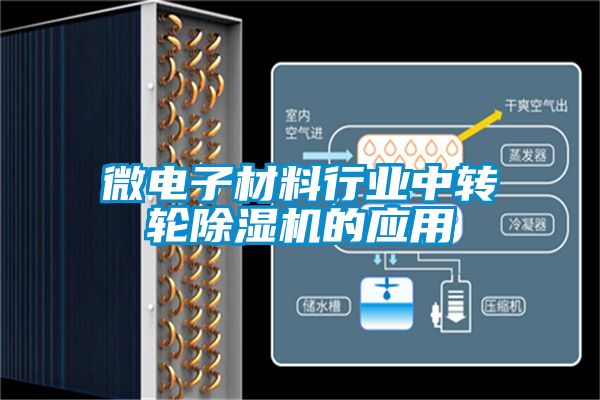 微電子材料行業(yè)中轉(zhuǎn)輪除濕機(jī)的應(yīng)用