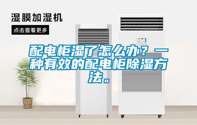 配電柜濕了怎么辦？一種有效的配電柜除濕方法。
