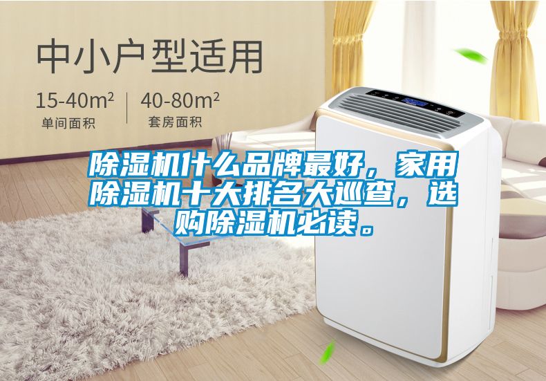 除濕機什么品牌最好，家用除濕機十大排名大巡查，選購除濕機必讀。