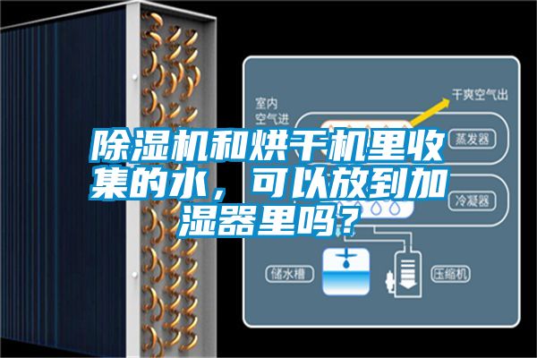 除濕機(jī)和烘干機(jī)里收集的水，可以放到加濕器里嗎？