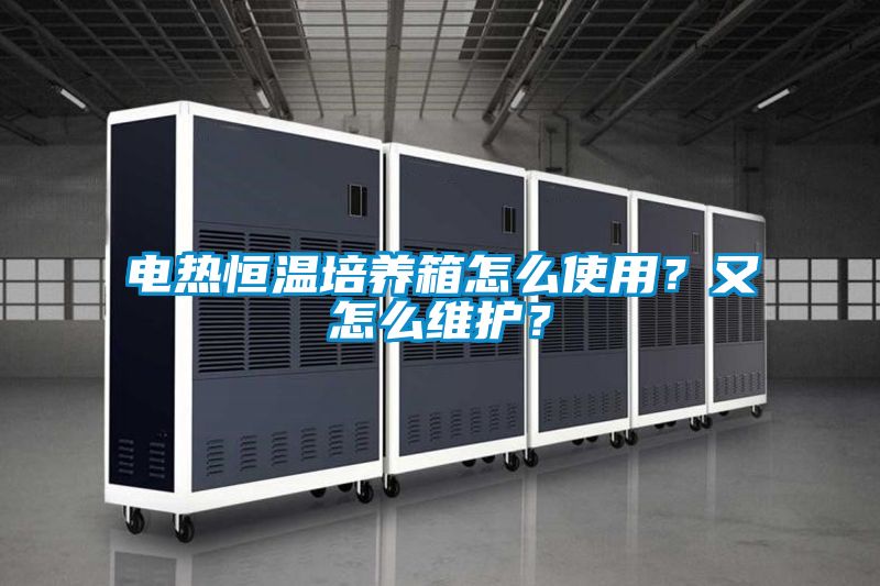 電熱恒溫培養(yǎng)箱怎么使用？又怎么維護(hù)？