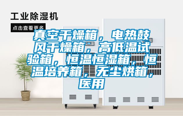 真空干燥箱，電熱鼓風(fēng)干燥箱，高低溫試驗(yàn)箱，恒溫恒濕箱，恒溫培養(yǎng)箱，無塵烘箱，醫(yī)用