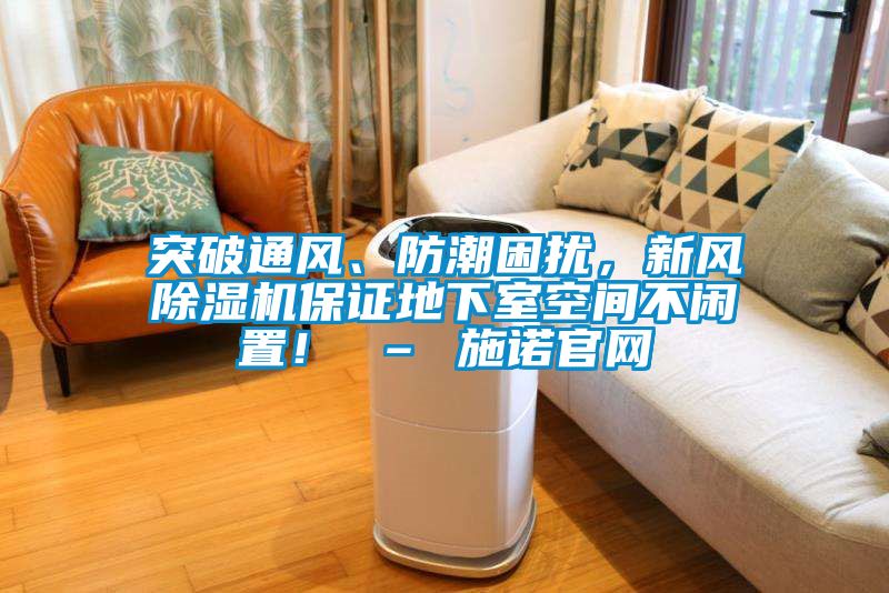 突破通風、防潮困擾，新風除濕機保證地下室空間不閑置！ – 施諾官網(wǎng)