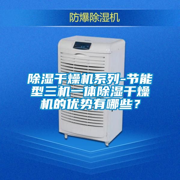 除濕干燥機系列-節(jié)能型三機一體除濕干燥機的優(yōu)勢有哪些？