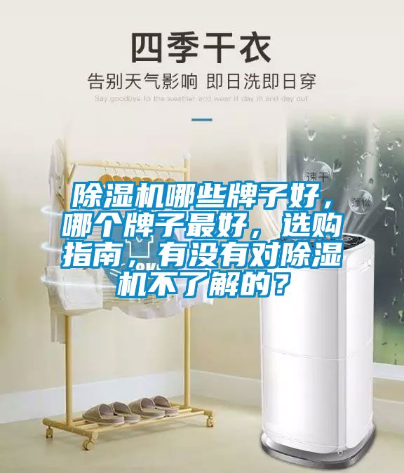 除濕機哪些牌子好，哪個牌子最好，選購指南，有沒有對除濕機不了解的？