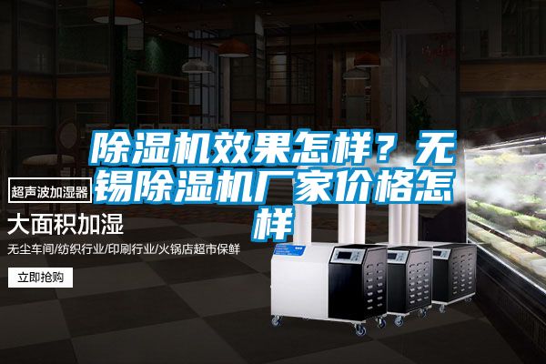 除濕機(jī)效果怎樣？無錫除濕機(jī)廠家價(jià)格怎樣