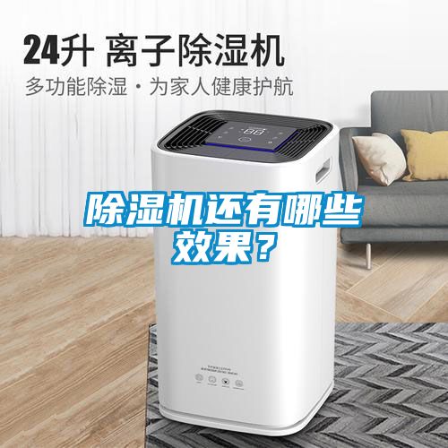 除濕機(jī)還有哪些效果？