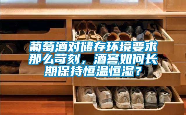 葡萄酒對(duì)儲(chǔ)存環(huán)境要求那么苛刻，酒窖如何長(zhǎng)期保持恒溫恒濕？