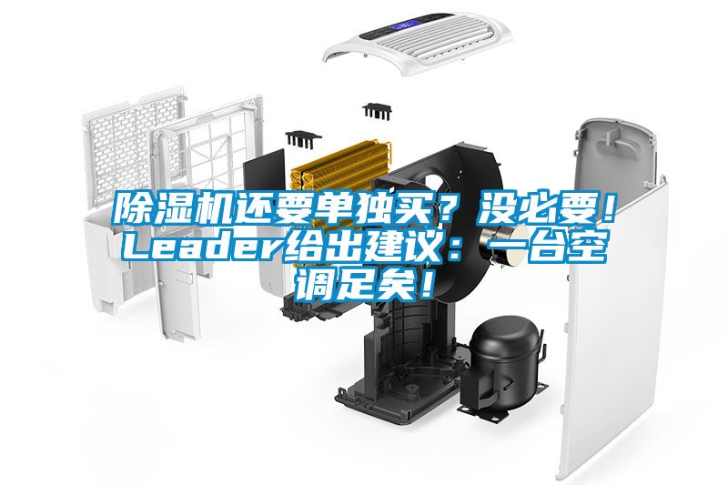 除濕機還要單獨買？沒必要！Leader給出建議：一臺空調足矣！
